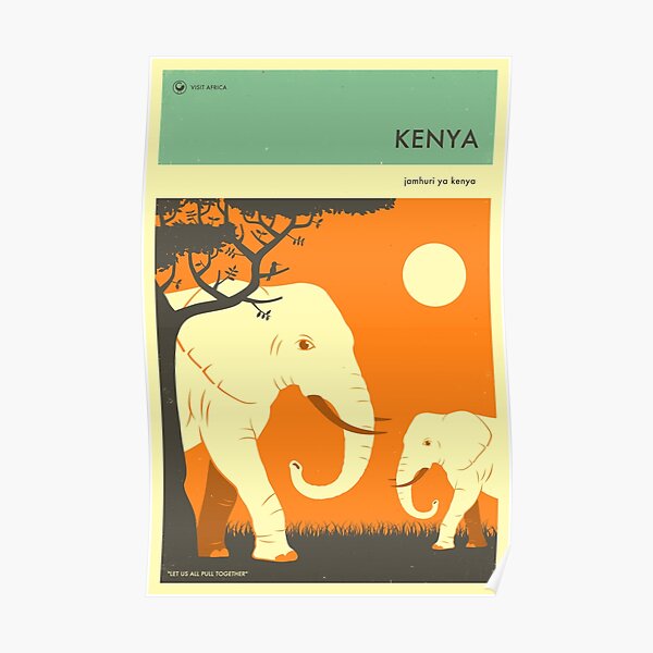 VISIT KENYA Poster