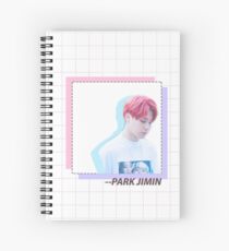 Weiches rotes Jimin Spiralblock