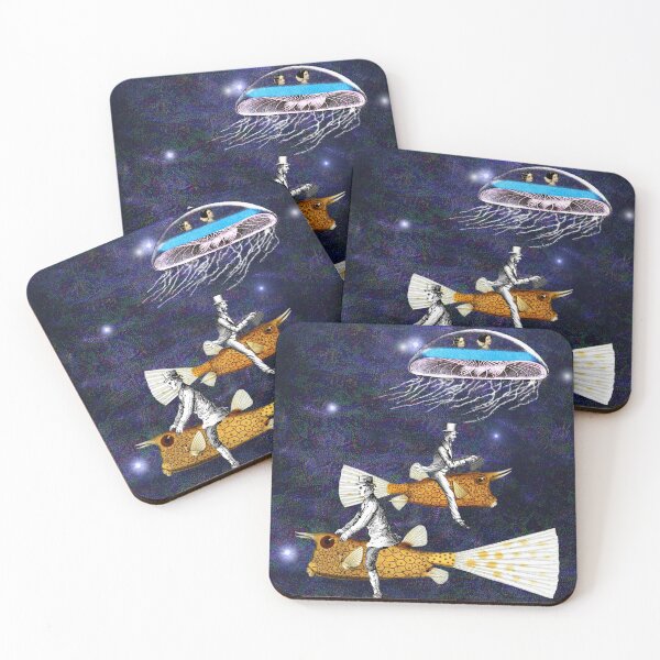Item preview, Space Travel  Cowfish Riders  designed and sold by Sherri Leeder.