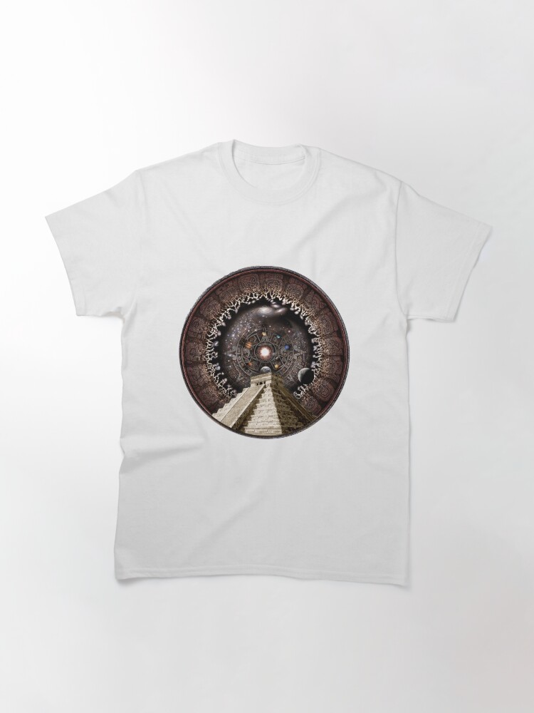 Thumbnail 3 of 7, Classic T-Shirt, Mayan Cosmovision and The Universe designed and sold by pablocbudassi.