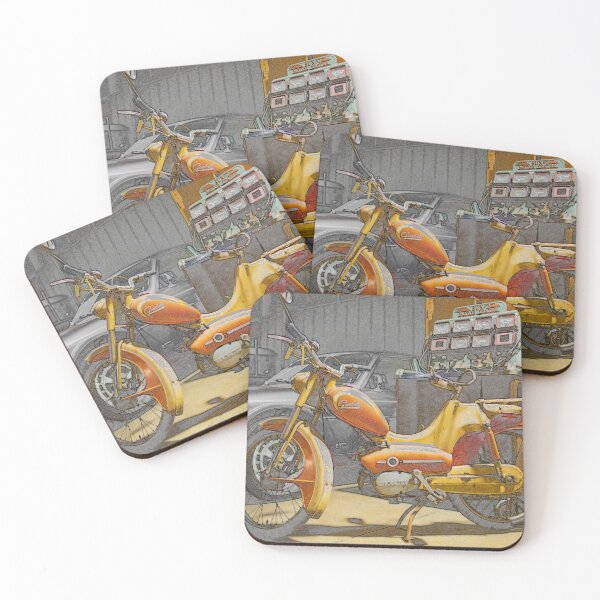 Item preview, Goebel antique motorbike designed and sold by Melinda Brown.