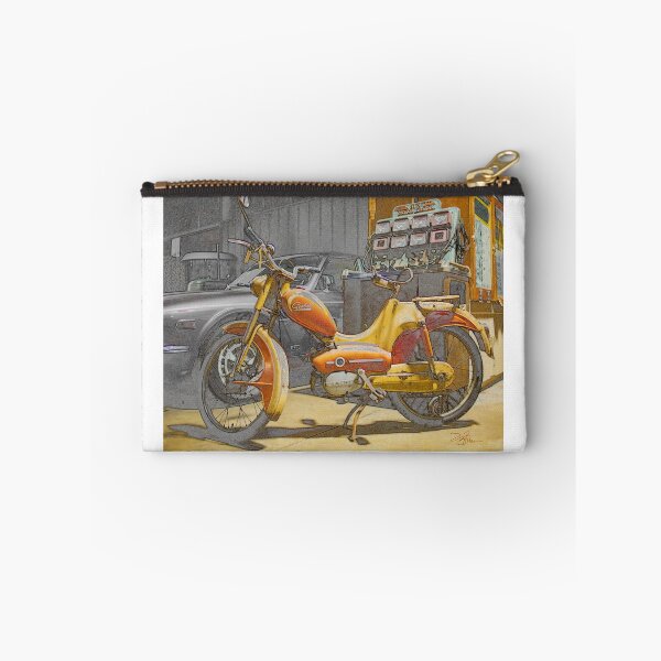 Item preview, Goebel antique motorbike designed and sold by Melinda Brown.
