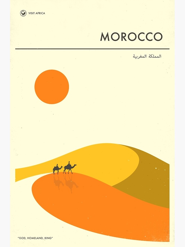 Discover MOROCCO Premium Matte Vertical Poster