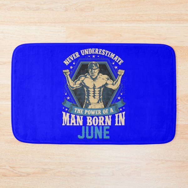 Item preview, Never Underestimate Power Man Born in June designed and sold by Hananiah Merch.