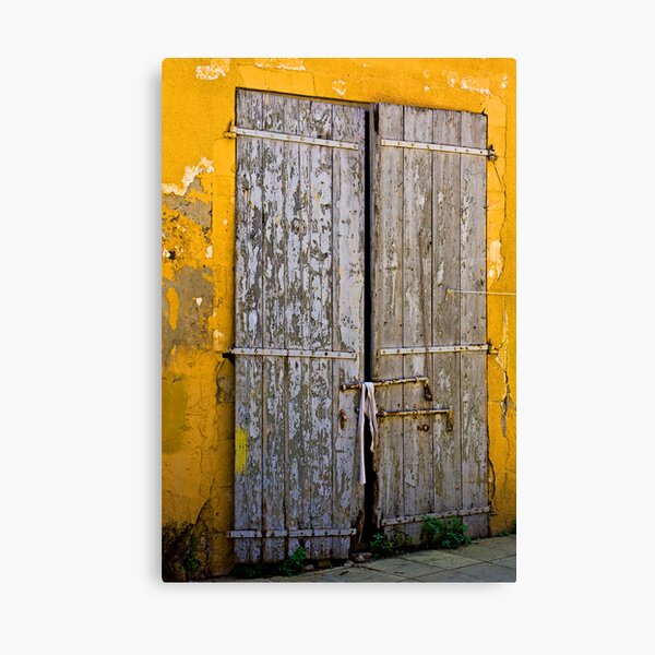 Behind Closed Doors Canvas Print