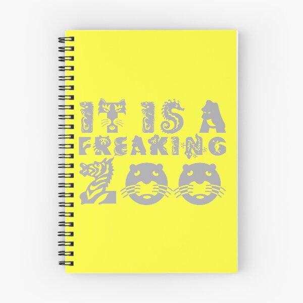 Item preview, IT IS A FREAKING ZOO gray design designed and sold by robertkask.