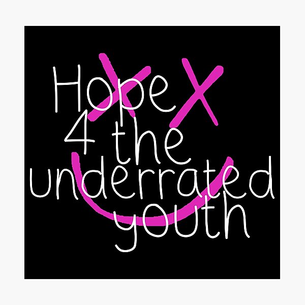 hope for the underrated youth shirt