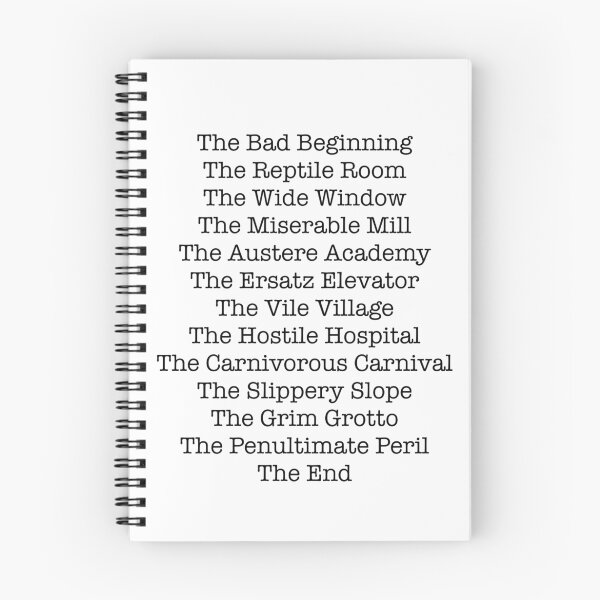 Item preview, A Series of Unfortunate Events designed and sold by Sam Whitelaw.