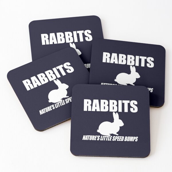 Item preview, Rabbits... Nature's Little Speed Bumps designed and sold by TeesBox.