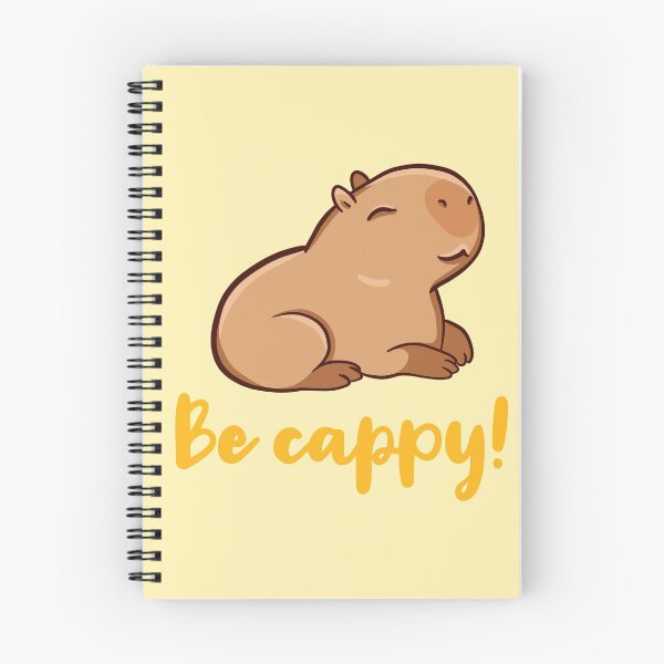Item preview, Cute Capybara, be cappy! Like a capybara, capy designed and sold by manydoodles.