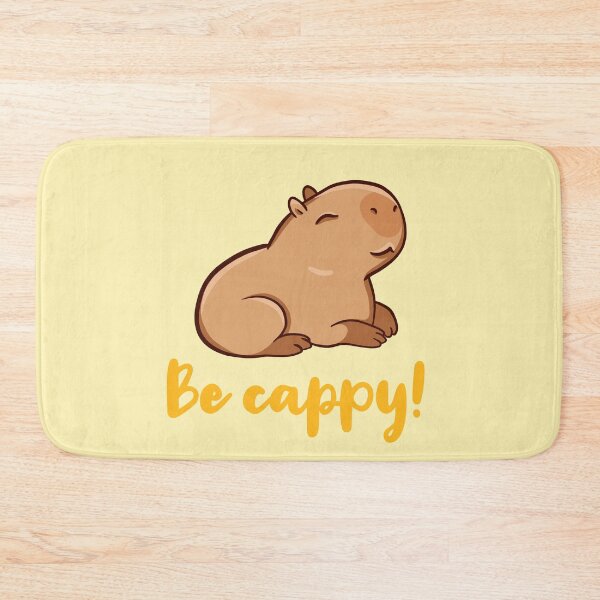 Item preview, Cute Capybara, be cappy! Like a capybara, capy designed and sold by manydoodles.