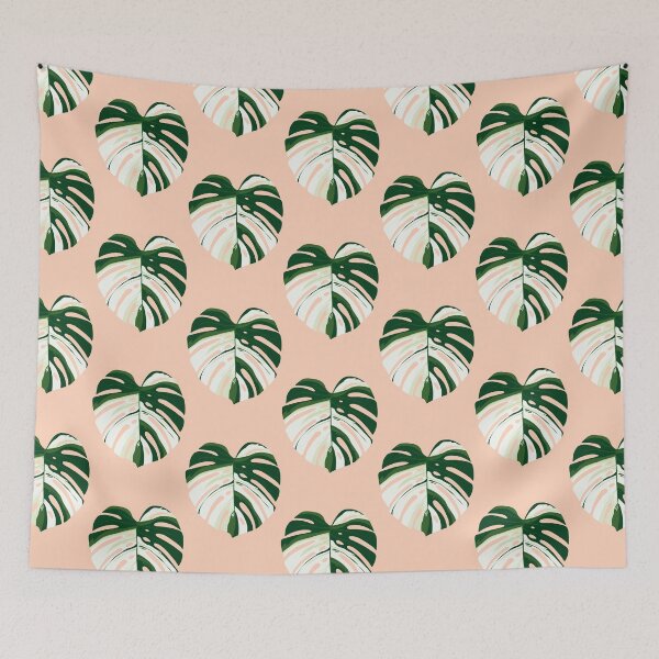 Item preview, Monstera Variegata - illustration designed and sold by Martina-Ludewig.