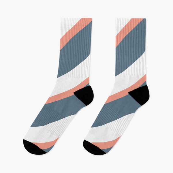 Item preview, White, Pink, and Blue Diagonal Stripes designed and sold by redjaygraphics.
