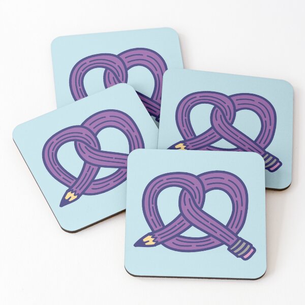 Item preview, Pretzel Pencil - Purple designed and sold by MOREDANKMEMES.