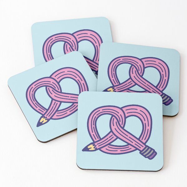 Item preview, Pretzel Pencil - Pink designed and sold by MOREDANKMEMES.