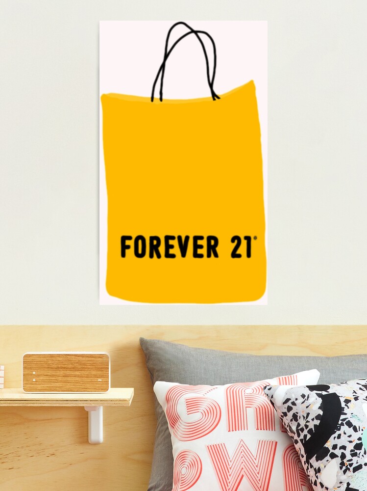 Forever 21 Bag Drawing Photographic Print