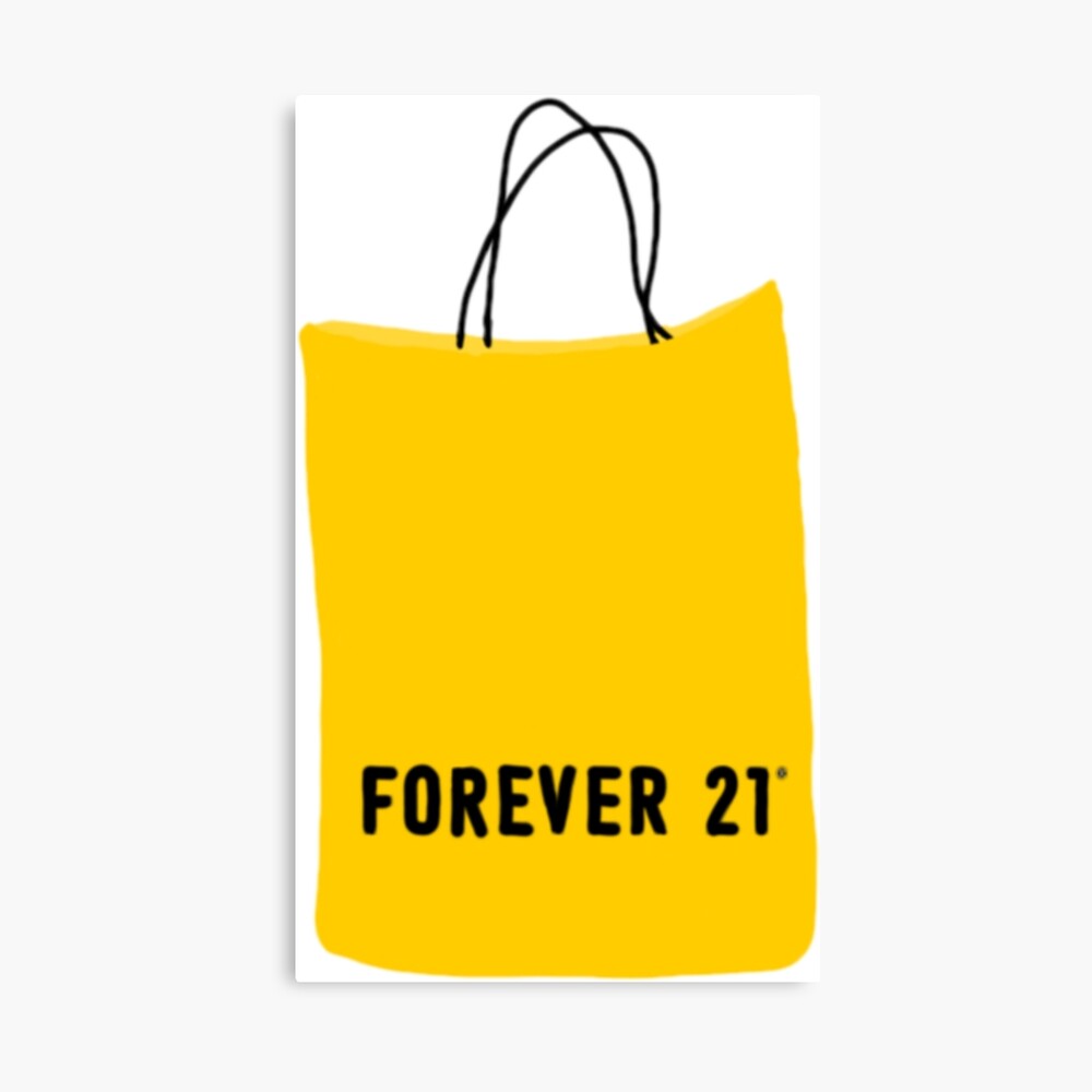 forever 21 canvas tote bags