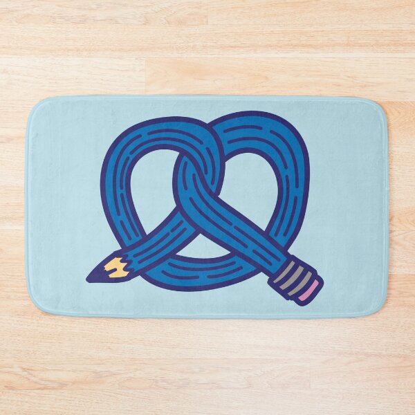 Item preview, Pretzel Pencil - Blue designed and sold by MOREDANKMEMES.