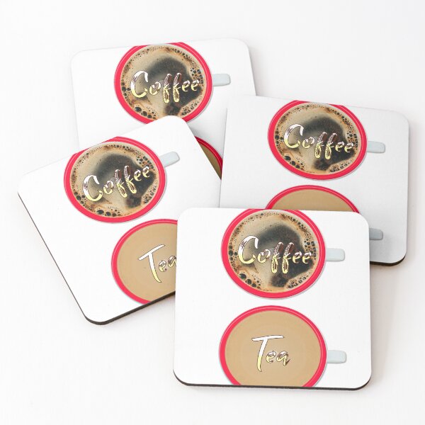 Item preview, Tea, coffee signs for cafe, bars, restaurants, coffee shops designed and sold by Happyoninside.