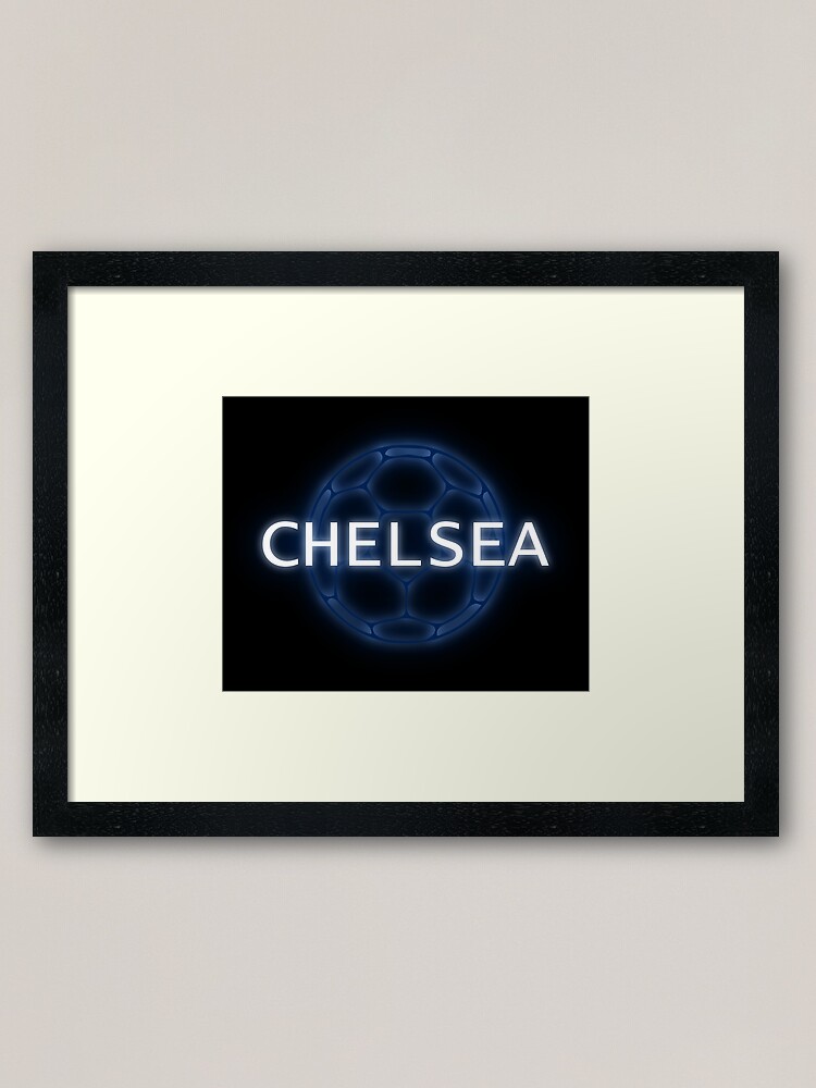 Chelsea Football Neon Glow Badge Framed Art Print By Sandersapparel Redbubble Chelsea Football Neon Glow Badge Framed Art Print By Sandersapparel Redbubble