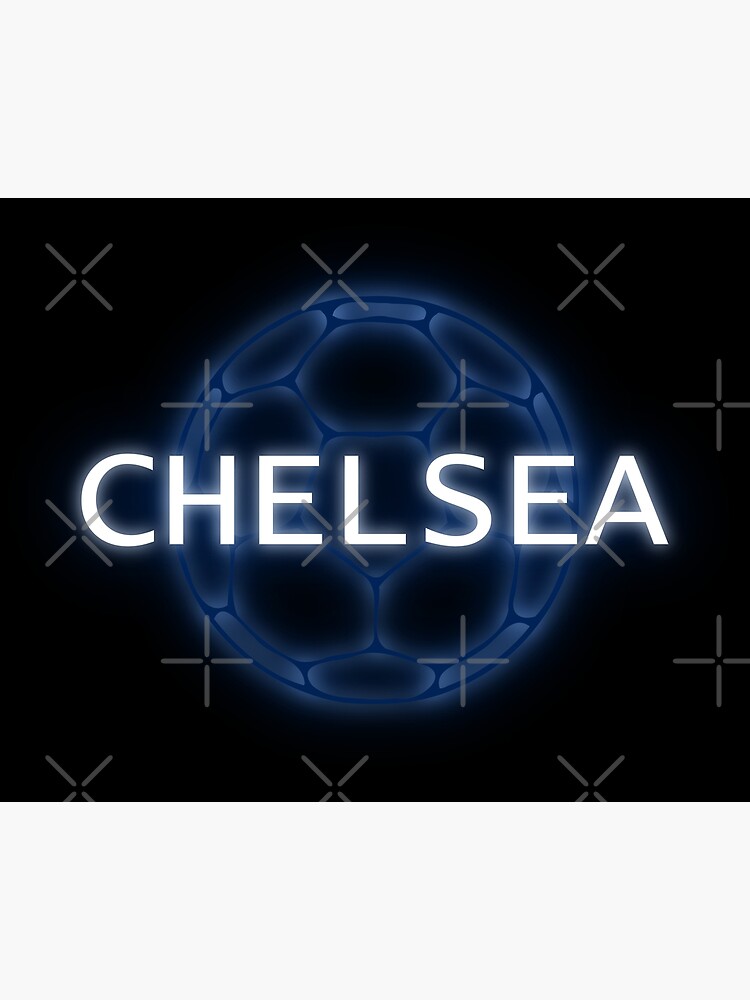 Chelsea Football Neon Glow Badge Greeting Card By Sandersapparel Redbubble Chelsea Football Neon Glow Badge Greeting Card By Sandersapparel Redbubble