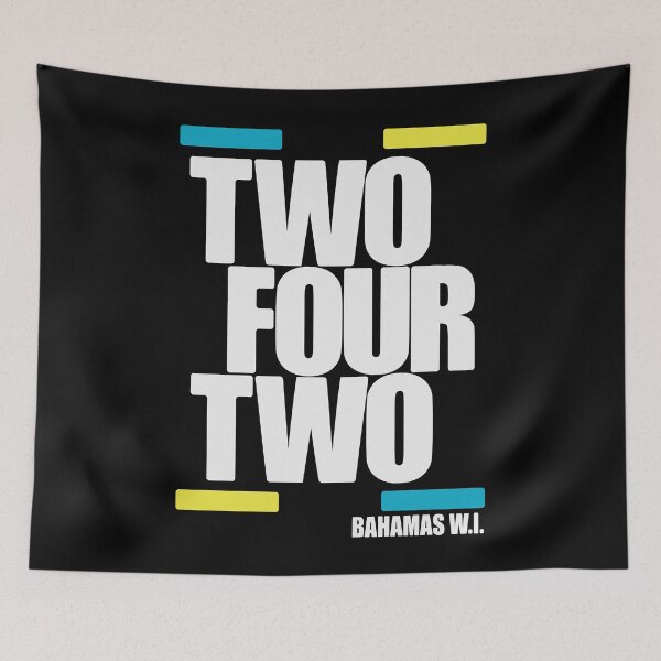 Item preview, Bahamas International Telephone Code White designed and sold by IdentiTee Studios.
