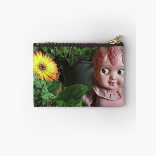 Item preview, Old Doll enjoying a Gerbera designed and sold by TippyToes.