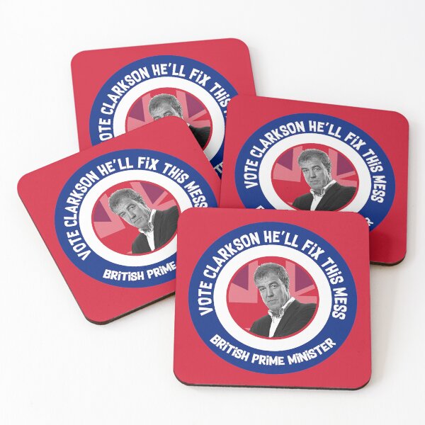 Item preview, Jeremy Clarkson Prime Minister - Jeremy Clarkson Funny Gifts - Clarkson For King designed and sold by happygiftideas.