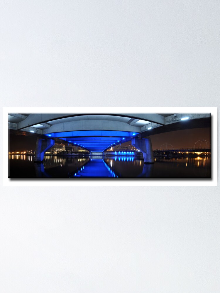 Thumbnail 1 of 3, Poster, ELECTRIC BLUE designed and sold by shaun-e.