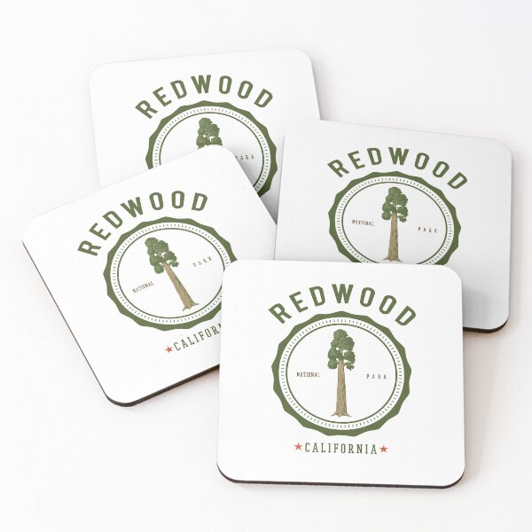 Item preview, Redwood National Park California Tree Giant Redwoods  designed and sold by The Junto Shop.