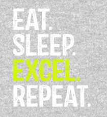 Eat Sleep Excel Repeat Kids Pullover Hoodie