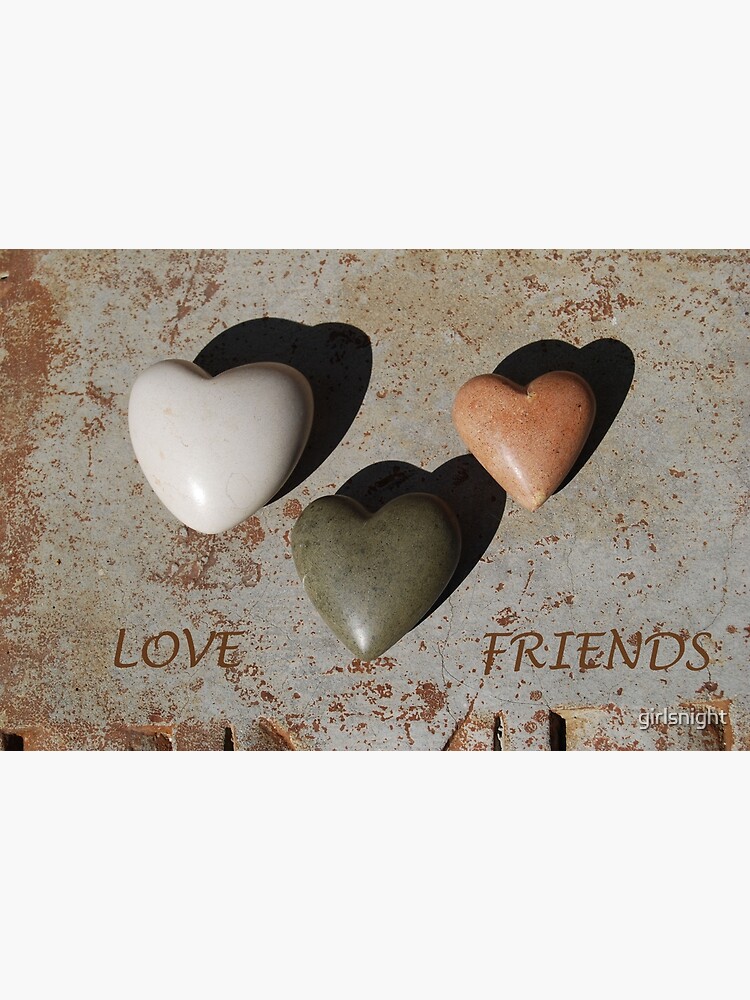 Thumbnail 2 of 2, Greeting Card, Love Your Friends designed and sold by girlsnight.