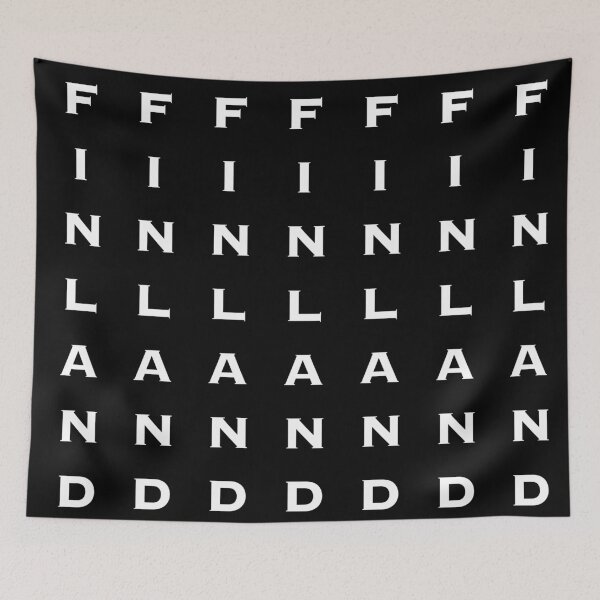 Item preview, Finland black and white  designed and sold by SaltCitySage.