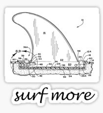 surf more Sticker