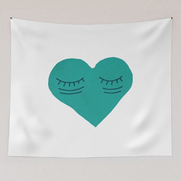 Item preview, Blue Weary Heart designed and sold by SOMA APPAREL.