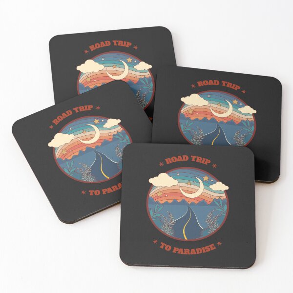 Item preview, Road Trip To Paradise Moon Shirt designed and sold by Jacksonso.