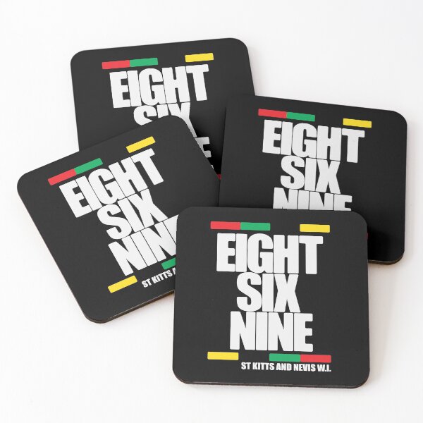 Item preview, St Kitts and Nevis International Telephone Code White designed and sold by IdentiTee Studios.