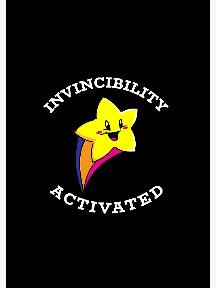 Thumbnail 3 of 3, Journal, Invincibility Activated designed and sold by playerpup.