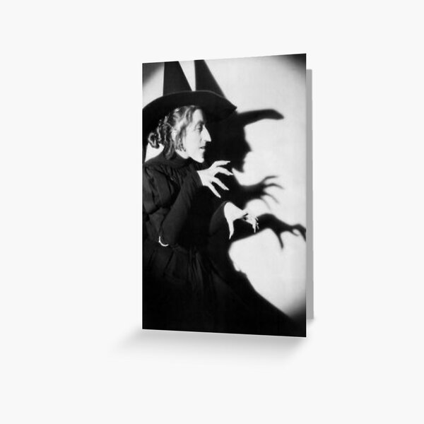 bad witch Greeting Card