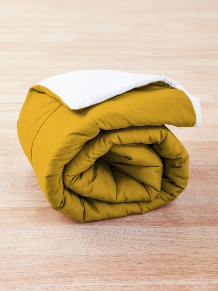 Alternate view of Curly Dream Girl Illustration Comforter