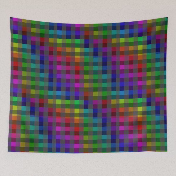Item preview, Black Rainbow Plaid designed and sold by cherubi19.