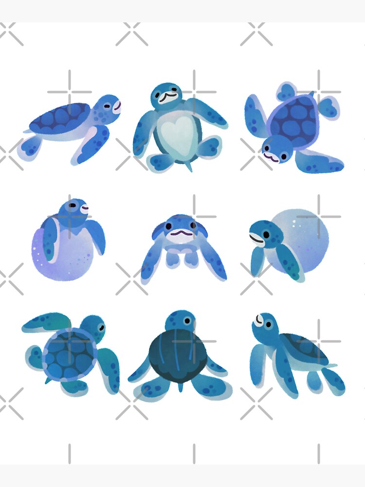 Baby sea turtles by pikaole