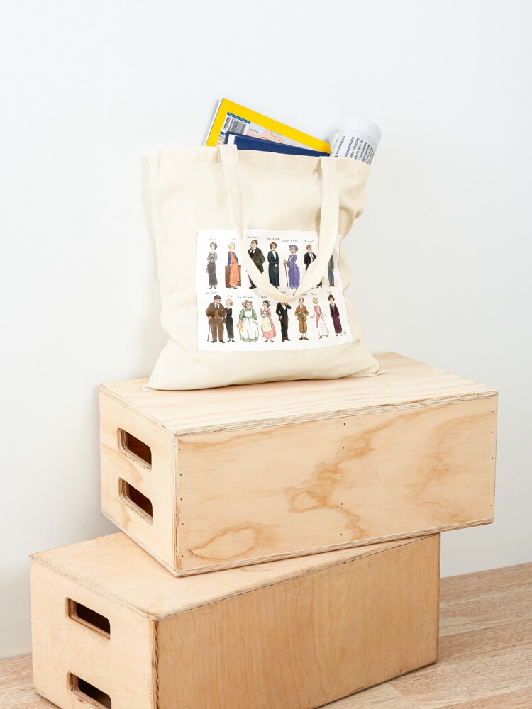Alternate view of Downton A. Portraits Tote Bag