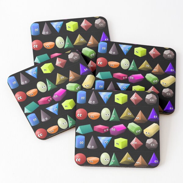 Item preview, 3D Shapes - The Kids' Picture Show designed and sold by KidsPictureShow.