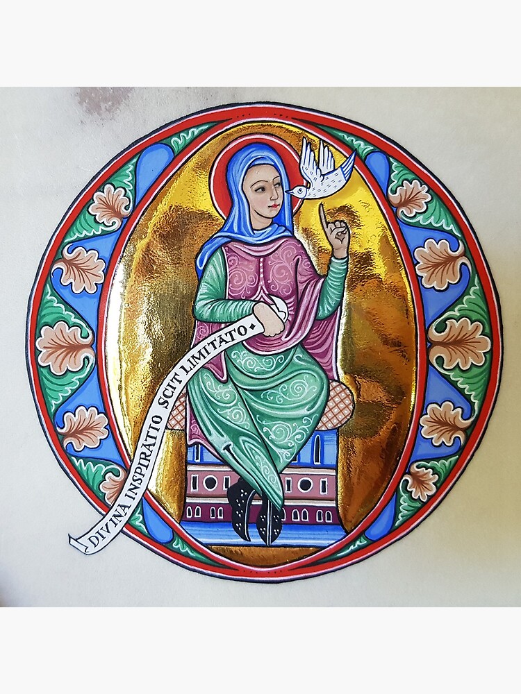 Medieval Illumination - Divine Inspiration by TCilluminate
