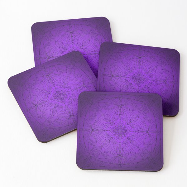 Item preview, Purple Dark Mandala designed and sold by staceytg79.