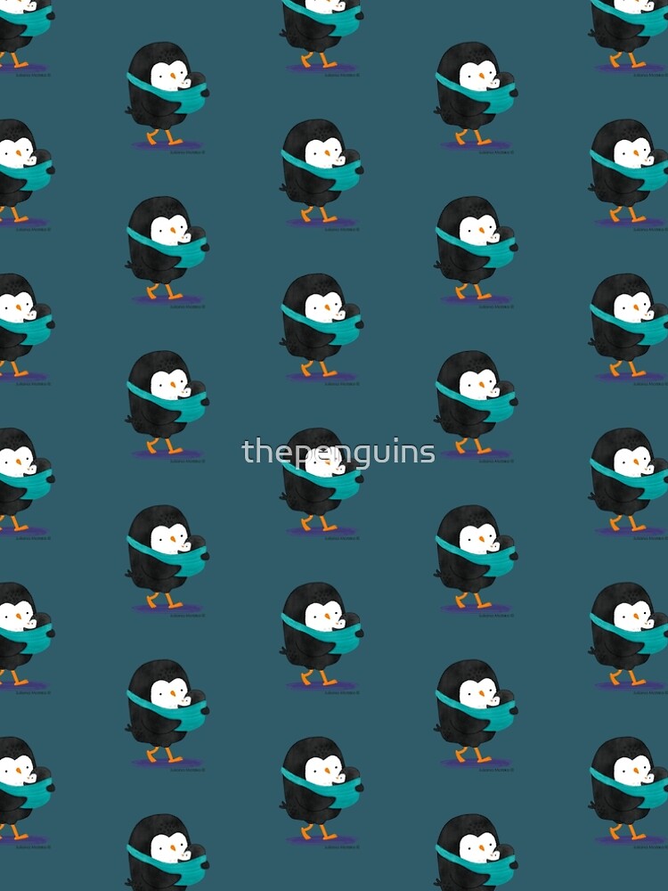 Penguin Dad and Baby Penguin by thepenguins