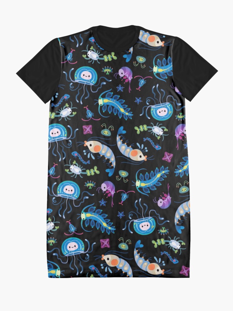 Alternate view of Zooplankton Graphic T-Shirt Dress