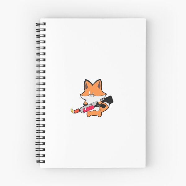 Item preview, Cute Fox with Flamethrower designed and sold by Besegrare.