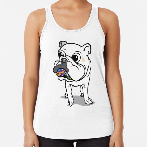 english bulldog tank top